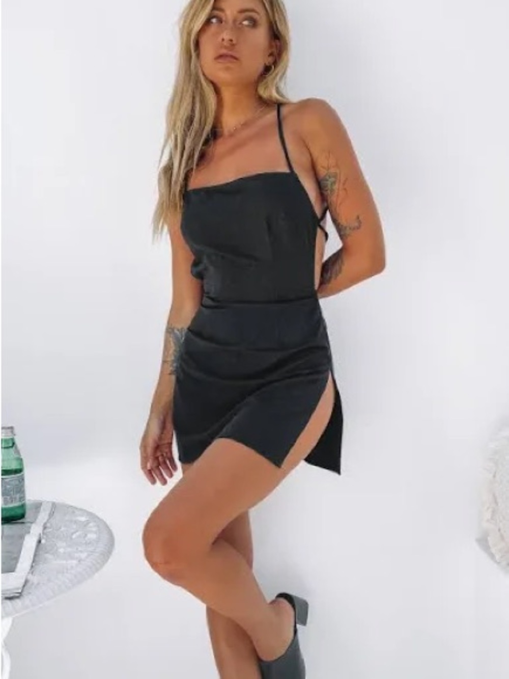 Beginning Boutique Amara Backless Mini Dress